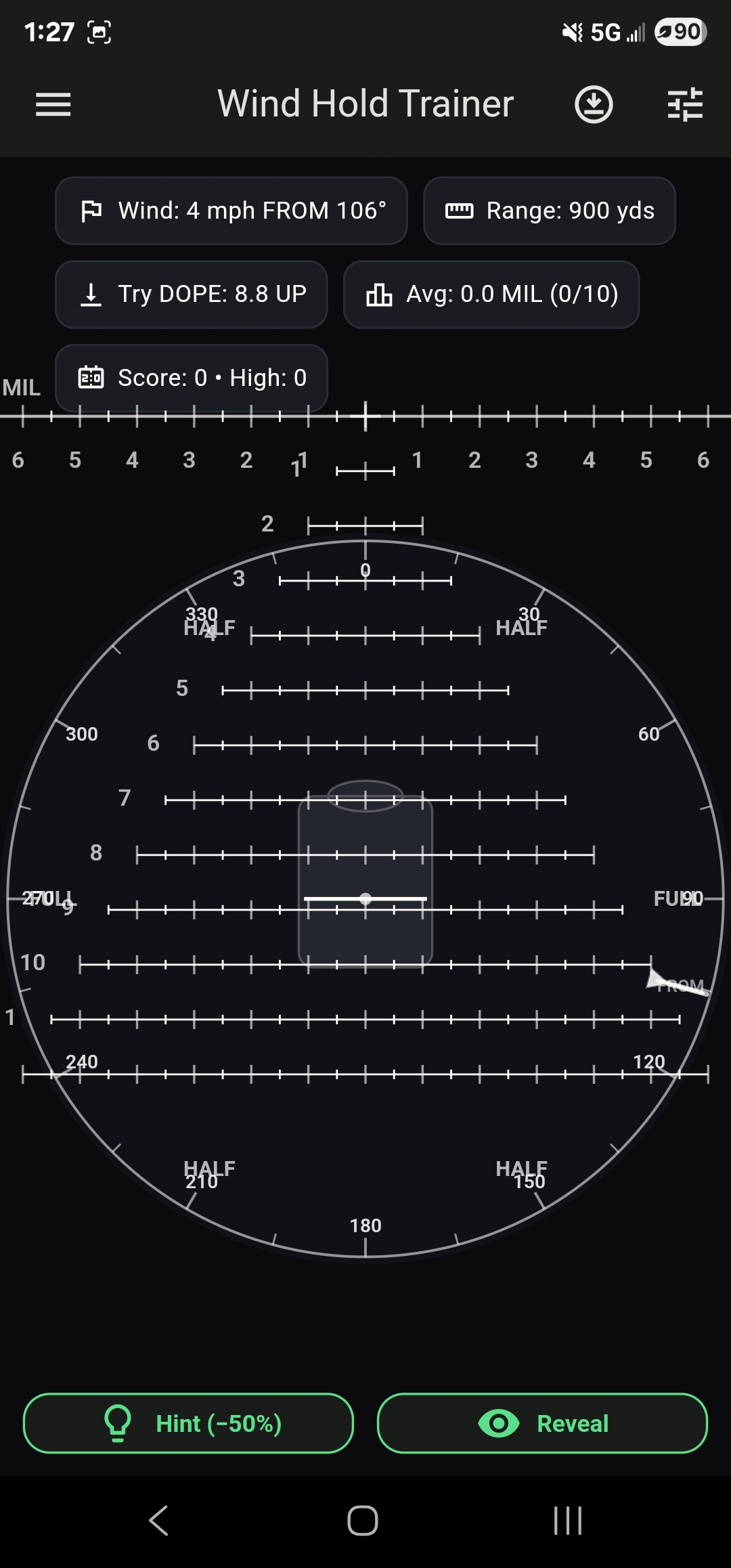 Trainer disc